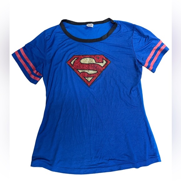 DC Comics Dresses & Skirts - DC Comics Blue Superman Kids Shirt